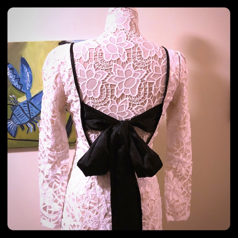 Elegant Silk Dress from designer Valérie Tolosa